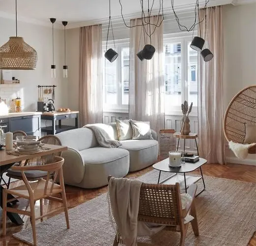 Scandinavian Art 3-bdr Lägenhet Budapest