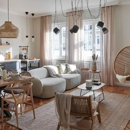 Scandinavian Art 3-bdr Lägenhet Budapest
